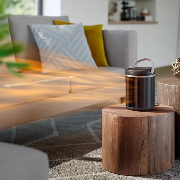 Заказать Тепловентилятор Philips Series 3000, 20м2, 2000Вт, электр. упр-ние, керамич. нарев.элемент , Wi-Fi, темно-серый с доставкой