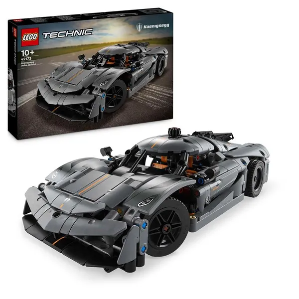 Конструктор LEGO Technic Koenigsegg Jesko Absolut — серый гиперкар