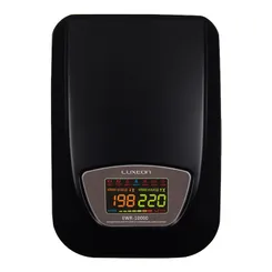 Стабилизатор напряжения 7000 Вт Luxeon EWR-10000 черный фото