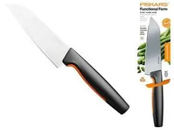 Кухонний ніж кухарський Fiskars Functional Form, малий, 12см, нержавіюча сталь, пластик, чорний фото