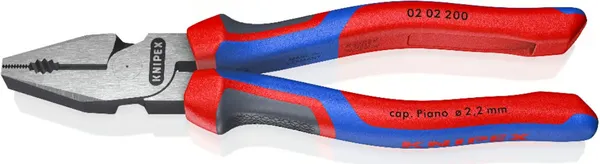 Плоскогубці комбіновані особливої міцності 02 02 200