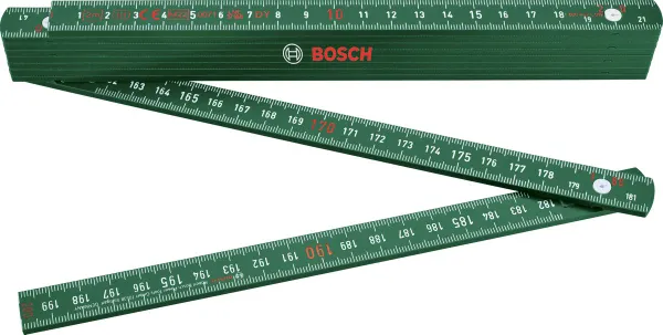 Лінійка складна Bosch, пластик, 2000мм