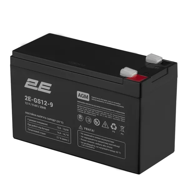 Аккумуляторная батарея 2E GS, 12В, 9А•час, AGM купить в Украине