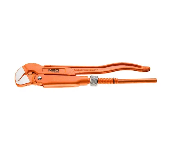 Ключ трубный Neo Tools, 45°, рабочий диапазон 0-26мм, 330мм