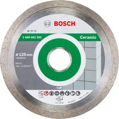 Диск алмазний Bosch Standard for Ceramic 125х22.2мм фото