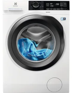 Стиральная машина Electrolux фронтальная, 9кг, 1400, A+++, 64см, дисплей, пар, инвертор, universaldose, белый фото