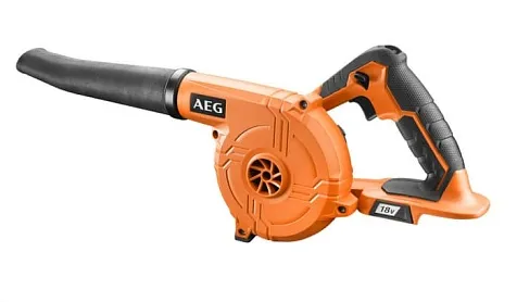 Воздуходувка AEG BGE18-0, 18В, 2,9м3/мин, 18700/1300/11500об/мин, 1,94кг