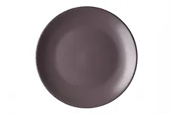 Тарелка десертная Ardesto Lucca Grey brown, 19см, керамика, коричневый фото