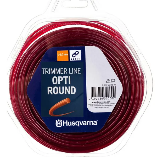 Корд тримерний Husqvarna Opti Round 3,0мм*10м