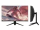 Монітор 2E GAMING 27" G2724BV HDMI, DP, VA, 2560x1440, 165Hz, 1ms, CURVED, FreeSync