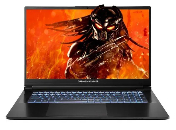 Ноутбук Dream Machines RG4050-17 17.3FHD IPS, Intel i7-14650HX, 16GB, F1TB, NVD4050-6, DOS, черный