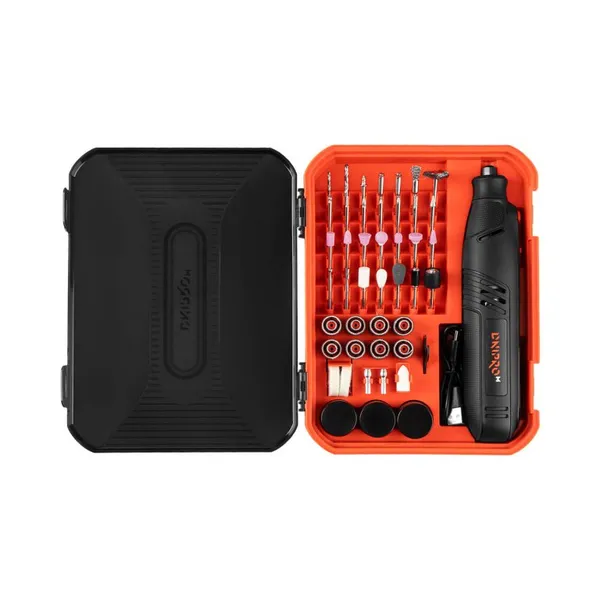 Купить Аккумуляторная шлифовально-гравировальная машина Dnipro-M CGM-36 со скидкой