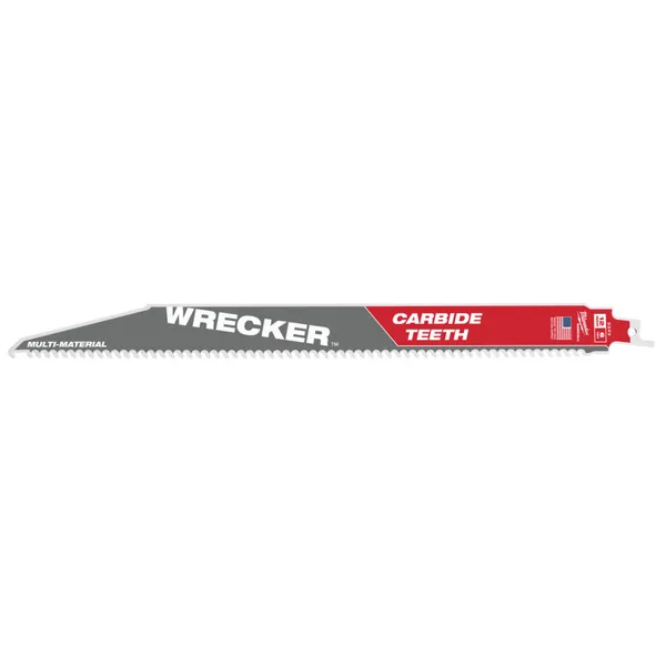 Полотно для шабельних пил WRECKER CARBIDE MILWAUKEE, 300/4,2мм, (мультіматеріал)