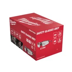 Окуляри захисні ENHANCED MILWAUKEE з покриттям AS/AF (сірі) (144шт) фото