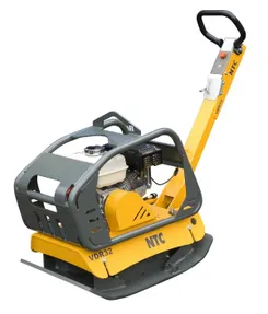 Віброплита VDR32 з реверсом  Honda GX200 5,5к.с. 210кг.  розмір плити 500*750мм (з колесами) фото