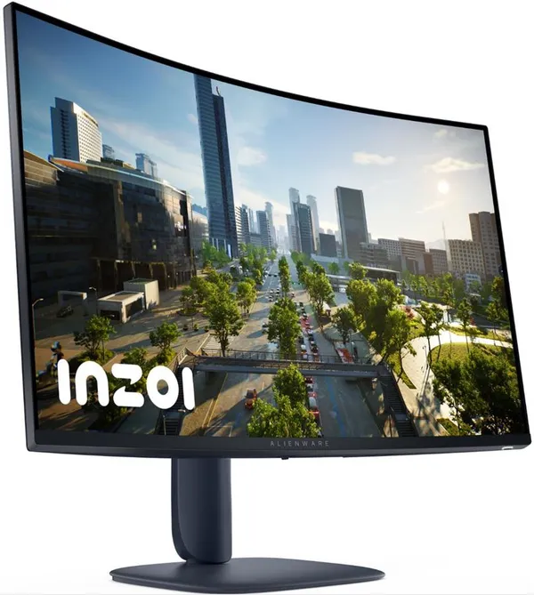 Монитор DELL 31.5" AW3225DM 2xHDMI, DP, USB, VA, 2560x1440, 180Hz, 1ms, DCI-P3 95%, CURVED,  FreeSync, HDR 400