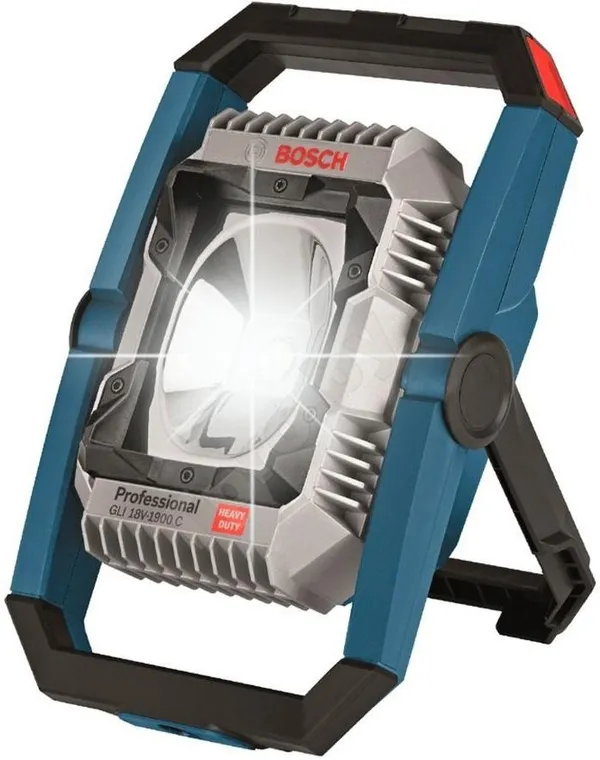 Купити Прожектор Bosch GLI 18V -1900, акум., 18B, 1900 люмен, 1.6 кг, Solo