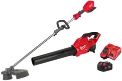 Набір інструментів акумуляторних садових MILWAUKEE M18 FPP2OPL3-501 (тример М18, повітродувка М18, зарядний пристрій, 1 акумулят фото