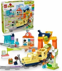 Конструктор LEGO DUPLO Town Большой интерактивный общественный поезд фото