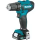 Шурупокрут-дриль акумуляторний Makita DF333DWAE 10.8В 2х2А·год 14·30Нм 0-450·0-1700об·хв 1.1кг