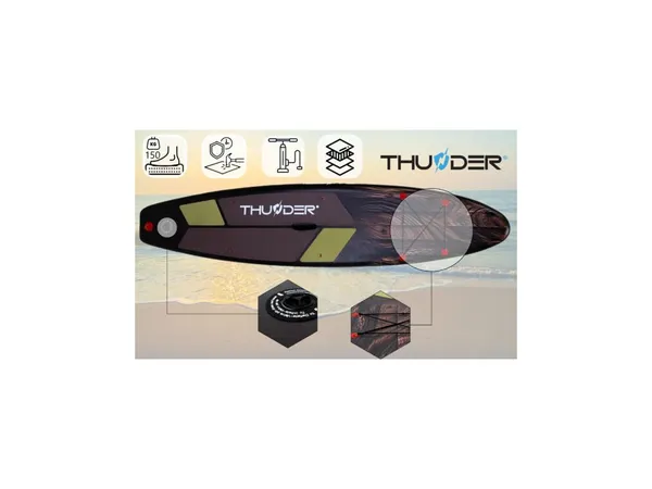 SUP-дошка THUNDER WOOD 320 в наявності