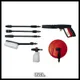 Минимойка высокого давления Einhell TE-HP 140, 1900Вт, 140бар, 420л/час, шланг 5м, 11.5кг цена в Украине