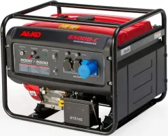 Генератор бензиновий AL-KO 6500 D-C, 5/5.5 кВт фото
