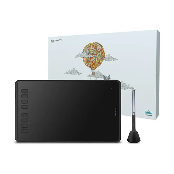 Графічний планшет Huion 8.7"x5.4" H950P, microUSB, чорний