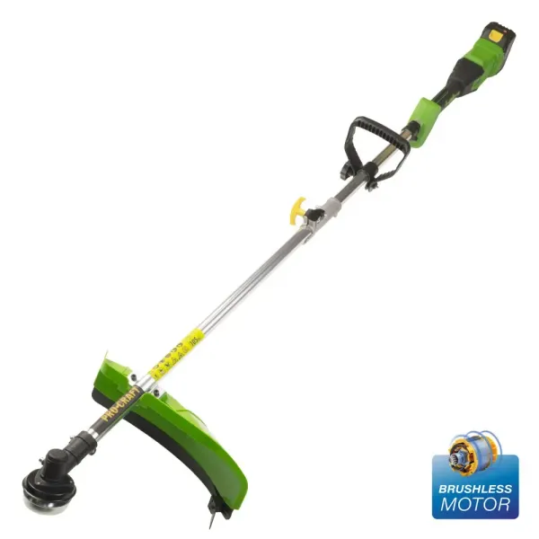 Триммер аккумуляторный для травы Procraft ATA-40 безщеточный (2 АКБ и ЗУ) цена в Украине