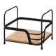 Полка ARDESTO Minimalism 1-ярусная 16х15.5х13.5см, металл, бамбук, черный