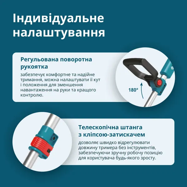 Заказать Триммер садовый аккумуляторный Konner&Sohnen KS CST-20V 20В литий-ионная 8000об/мин 2.8кг без АКБ по ЗП с доставкой