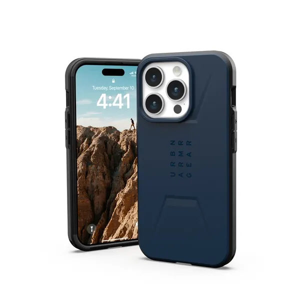 Чохол UAG для iPhone 15 Pro, Civilian Magsafe, Mallard