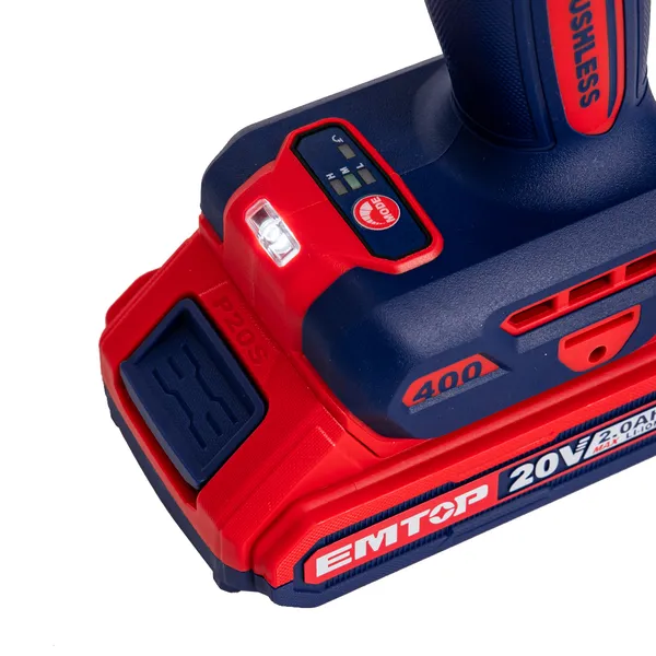 Купить Набор инструментов аккумуляторных EMTOP ECKL20275 (АКБ + ЗУ) со скидкой
