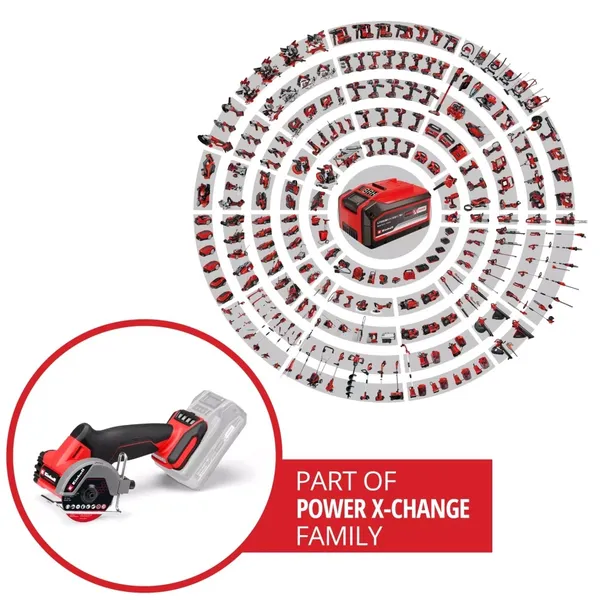 Шлифмашина отрезная аккумуляторная Einhell Professional TP-CO 18/76-C Li BL - Solo бесщеточная 16мм 18В 20000об/мин 0.67кг без АКБ и ЗП с доставкой