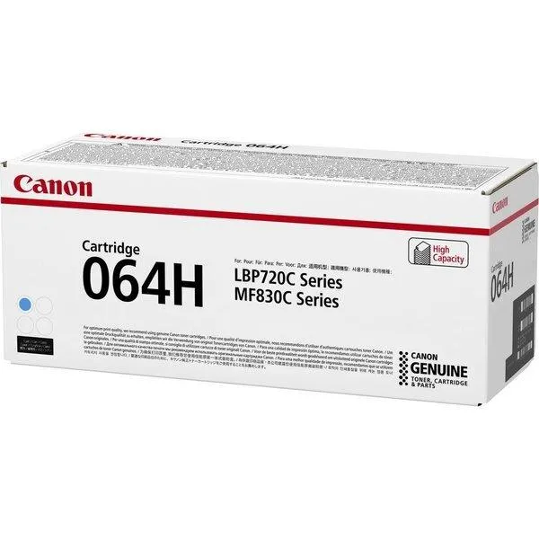 Картридж Canon 064H MF832Cdw/LBP722Cdw Cyan (10500 стор.)