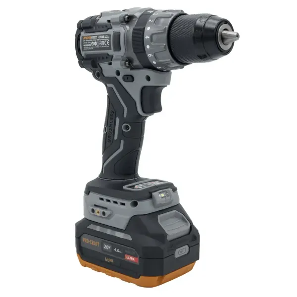 Купить Бесщеточнный аккумуляторный шуруповерт Procraft Industrial CD20A в кейсе (1 акб) Kick back control
