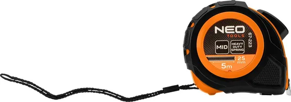 Рулетка Neo Tools, 5мx25мм, с фиксатором сматывания отзывы
