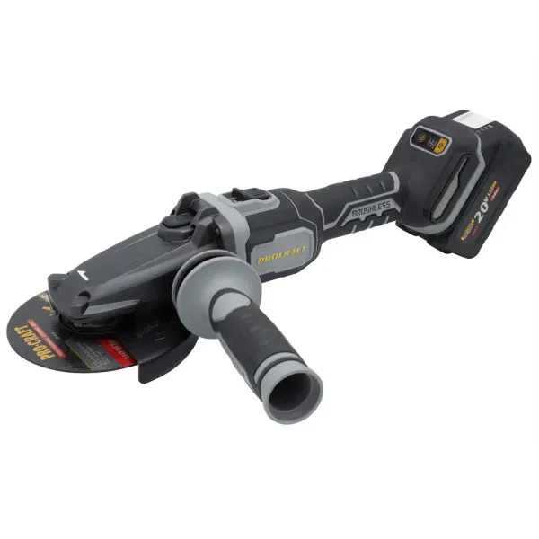 Бесщеточная аккумуляторная шлифмашина 125 мм Procraft Industrial AG125C (без АКБ и ЗУ) Kick back control цена в Украине