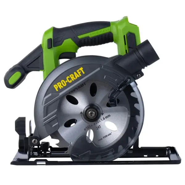 Акумуляторна циркулярна пила 165 мм Procraft PCA32 (без АБ та ЗП) замовити