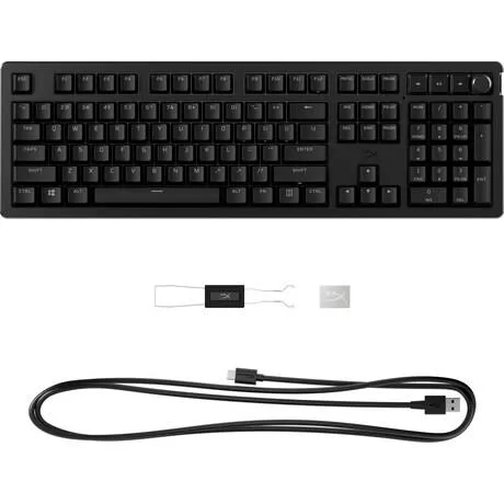 Клавиатура механическая HyperX Alloy Rise 106key, Red, USB-A, EN/UA, RGB, черный