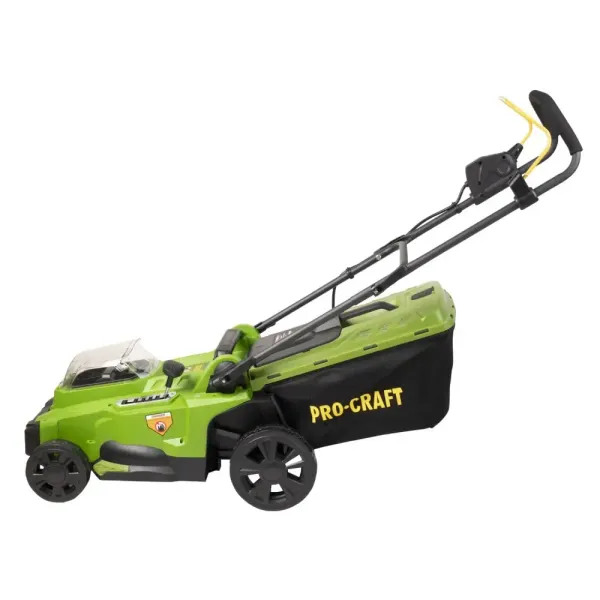 Купить Безщеточная газонокосилка аккумуляторная 37 см, 2×20 В Procraft PLM20 (без АКБ и ЗУ) со скидкой