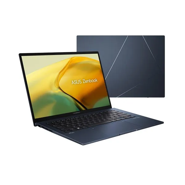 Ноутбук ASUS Zenbook 14 UX3402VA-KP782 14" WQXGA IPS, Intel i7-13700H, 16GB, F512GB, UMA, NoOS, Блакитний