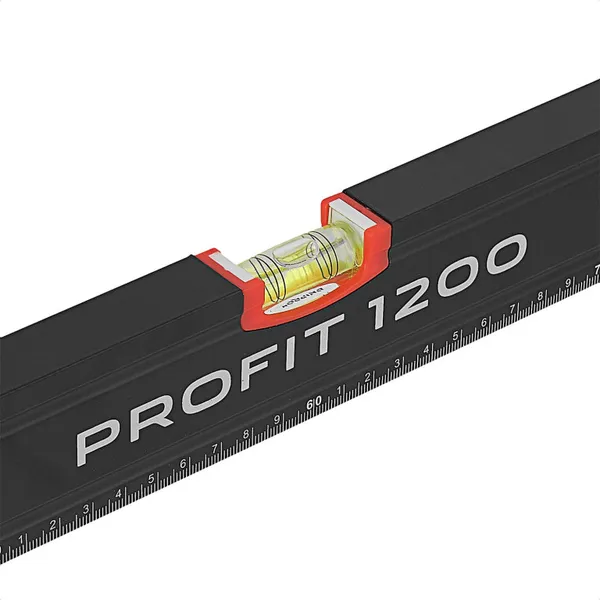 Уровень строительный Dnipro-M Profit 1200 мм с магнитом фото №3