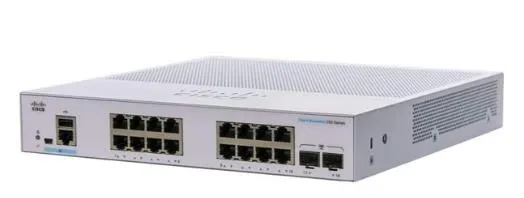 Коммутатор Cisco CBS250 16xGE, 2x1G SFP, Smart