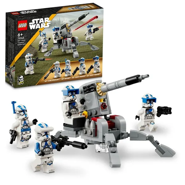 Конструктор LEGO Star Wars™ Бойовий загін бійців-клонів 501-го легіону