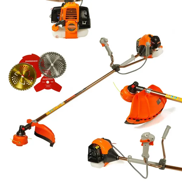 Мотокоса Rebiner GT-5700 4-тактна / Тример бензиновий / Бензокоса ручна для косовиці трави