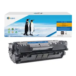 Картридж G&G до Canon LBP-2900/3000/HP LJ 1010/ 1015/3015/3030/M1005/M1319f G&G-Q2612A Black (2000 стор) фото