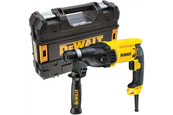 Купити Перфоратор DeWalt SDS-Plus 800Вт 2.6Дж 0-5500уд/хв 0-1500об/хв 3 режими кейс 2.6кг
