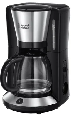 Кофеварка Russell Hobbs капельная  Adventure, 1.25л, молотый, черно-серебристый фото