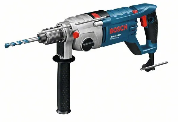 Дрель ударная Bosch GSB 162-2 RE, 1500Вт, зубчатый патрон 3-16мм, 2550об•мин, 4.8кг